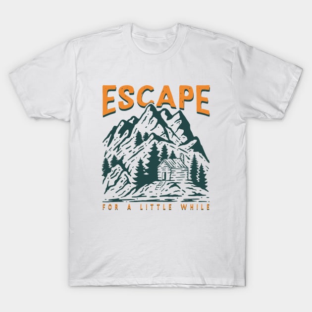 Mountain escape for a little T-Shirt by Mako Design 